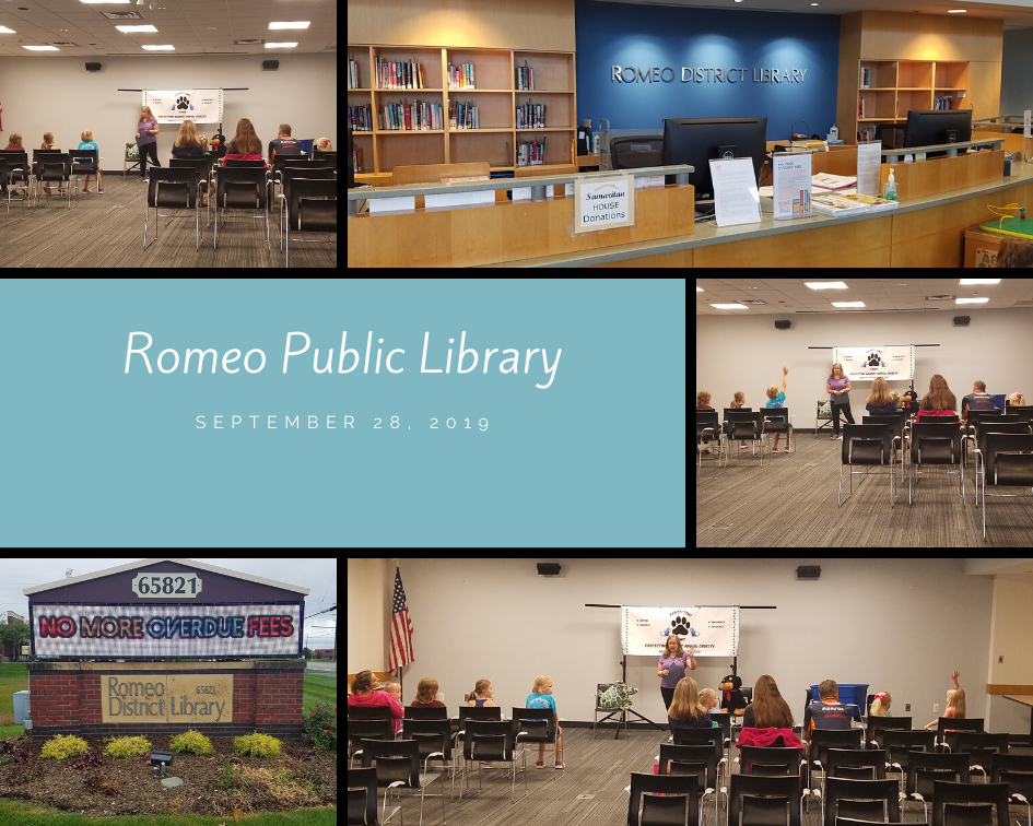 Romeo Public Library 9-28-19